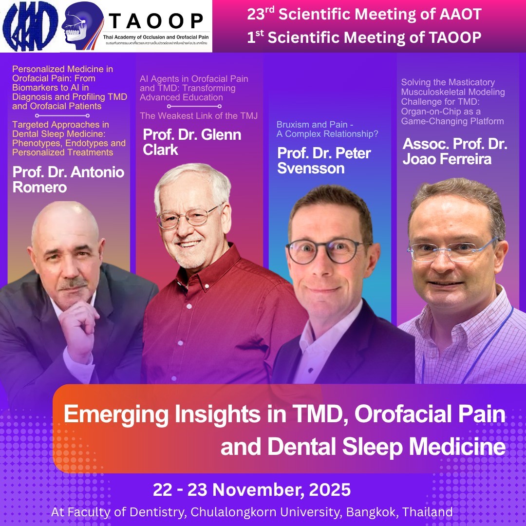 Thai Academy of Occlusion and Orofacial Pain
